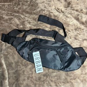 NWT Urban Outfitters Black Fanny Pack